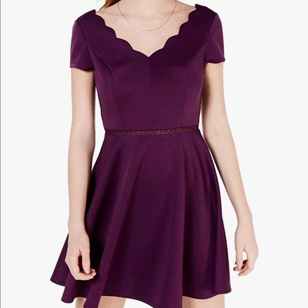 City Studio || Dress || Eggplant